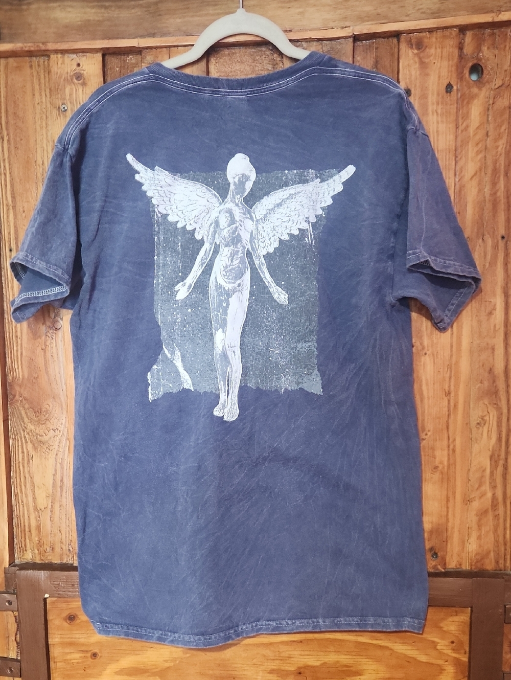 🖤NIRVANA Purple Graphic Logo Tee